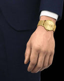  Shop Authentic Tissot Everytime Gent Gold Dial Gold Mesh Bracelet Watch for Men - T143.410.33.021.00 - Luxxuri