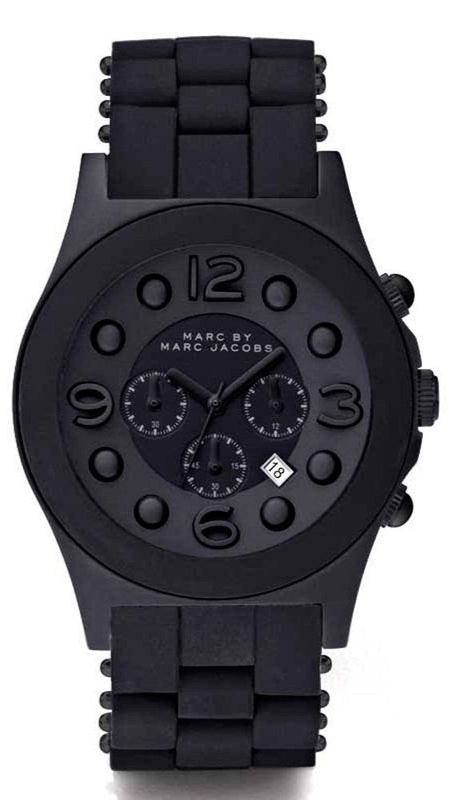  Shop Authentic Marc Jacobs Pelly Black Dial Black Silicone Strap Watch for Women - MBM2567 - Luxxuri