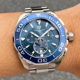  Shop Authentic Tag Heuer Aquaracer Blue Dial Watch for Men - CAY111B.BA0927 - Luxxuri