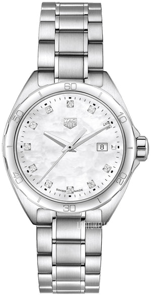  Shop Authentic Tag Heuer Formula 1 Diamonds Mother of Pearl White Dial Watch for Women - WBJ1319.BA0666 - Luxxuri