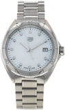  Shop Authentic Tag Heuer Formula 1 Diamonds Mother Of Pearl White Dial Silver Steel Strap Watch for Women - WBJ1419.BA0664 - Luxxuri