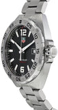  Shop Authentic Tag Heuer Formula 1 Stainless Steel 41mm Black Dial Silver Steel Strap Watch for Men - WAZ1112.BA0875 - Luxxuri