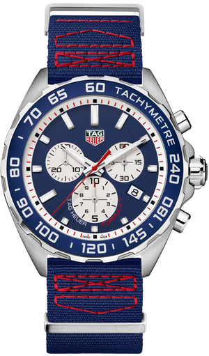  Shop Authentic Tag Heuer Formula 1 Redbull Edition Chronograph Blue Dial Blue NATO Strap Watch for Men - CAZ1018.FC8213 - Luxxuri