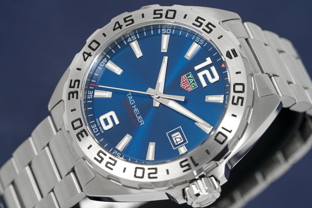  Shop Authentic Tag Heuer Formula 1 Blue Dial Watch for Men - WAZ1118.BA0875 - Luxxuri