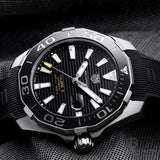  Shop Authentic Tag Heuer Aquaracer Black Dial Watch for Men - WAY201A.FT6142 - Luxxuri