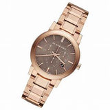 Shop Authentic Burberry The City Grey Dial Rose Gold Steel Strap Unisex Watch - BU9754 - Luxxuri