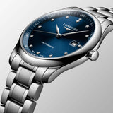  Shop Authentic Longines Master Collection Automatic 40mm Blue Dial Silver Steel Strap Watch for Men - L2.793.4.97.6 - Luxxuri