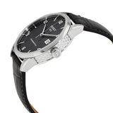  Shop Authentic Tissot Luxury Powermatic 80 Black Dial Black Leather Strap Watch For Men - T086.407.16.057.00 - Luxxuri