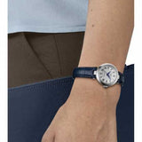  Shop Authentic Tissot Bellissima Automatic Silver Dial Blue Leather Strap Watch For Women - T126.207.16.013.00 - Luxxuri