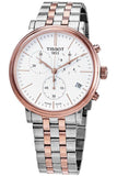  Shop Authentic Tissot Carson Premium Chronograph White Dial Two Tone Steel Strap Watch For Men - T122.417.22.011.00 - Luxxuri