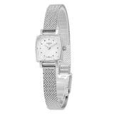  Shop Authentic Tissot Lovely Square Silver Dial Silver Mesh Bracelet Watch For Women - T058.109.11.036.00 - Luxxuri