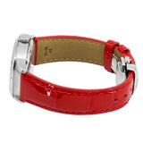  Shop Authentic Tissot Chemin Des Tourelles Powermatic 80 Mother of Pearl White Dial Red Leather Strap Watch For Women - T099.207.16.118.00 - Luxxuri