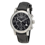  Shop Authentic Tissot Dressport Chronograph Black Dial Black Leather Strap Watch for Women - T050.217.17.057.00 - Luxxuri