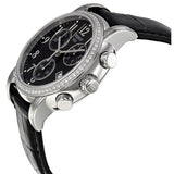  Shop Authentic Tissot Dressport Diamonds Black Dial Black Leather Strap Watch for Women - T050.217.16.057.01 - Luxxuri