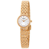  Shop Authentic Tissot T Lady Lovely Silver Dial Rose Gold Steel Strap Watch For Women - T058.009.33.031.01 - Luxxuri