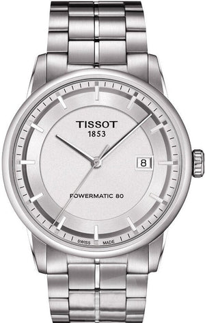  Shop Authentic Tissot Luxury Powermatic 80 Silver Dial Silver Steel Strap Watch For Men - T086.407.11.037.00 - Luxxuri