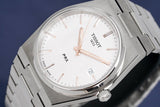  Shop Authentic Tissot PRX Quartz Silver Dial Silver Steel Strap Watch for Men - T137.410.11.031.00 - Luxxuri