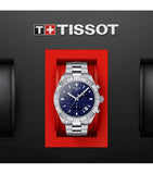  Shop Authentic Tissot PR 100 Sport Quartz Chronograph Blue Dial Silver Steel Strap Watch For Men - T101.617.11.041.00 - Luxxuri