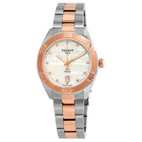  Shop Authentic Tissot PR 100 Sport Chic Diamonds Mother of Pearl Dial Two Tone Steel Strap Watch for Women - T101.910.22.116.00 - Luxxuri