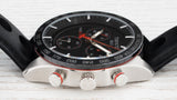  Shop Authentic Tissot PRS 516 Chronograph Black Dial Black Leather Strap Watch For Men - T100.417.16.051.00 - Luxxuri