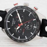  Shop Authentic Tissot PRS 516 Chronograph Black Dial Black Leather Strap Watch For Men - T100.417.16.051.00 - Luxxuri