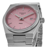  Shop Authentic Tissot PRX Quartz Pink Dial Silver Steel Strap Watch for Women - T137.210.11.331.00 - Luxxuri