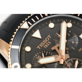  Shop Authentic Tissot Seastar 1000 Chronograph Black Dial Black Rubber Strap Watch For Men - T120.417.37.051.00 - Luxxuri