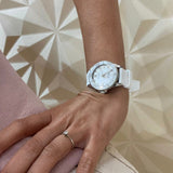  Shop Authentic Tissot Seastar 1000 Mother of Pearl White Dial White Rubber Strap Watch for Women - T120.210.17.116.00 - Luxxuri