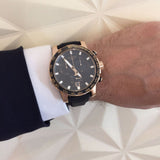  Shop Authentic Tissot Supersport Chrono Black Dial Black Leather Strap Watch for Men - T125.617.36.051.00 - Luxxuri