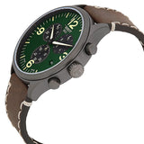  Shop Authentic Tissot T Sport Chrono XL Green Dial Brown Leather Strap Watch For Men - T116.617.36.097.00 - Luxxuri