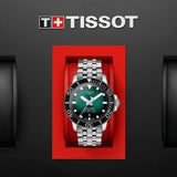  Shop Authentic Tissot Seastar 1000 Powermatic 80 Green Dial Silver Steel Strap Watch For Men - T120.407.11.091.01 - Luxxuri