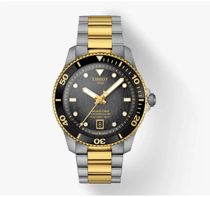  Shop Authentic Tissot Seastar 1000 Black Dial Two Tone Steel Strap Watch for Women - T120.210.22.051.00 - Luxxuri