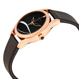  Shop Authentic Tissot T Wave Black Dial Black Leather Strap Watch For Women - T112.210.36.051.00 - Luxxuri