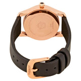  Shop Authentic Tissot T Wave Black Dial Black Leather Strap Watch For Women - T112.210.36.051.00 - Luxxuri