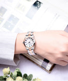  Shop Authentic Tissot T Wave Mother of Pearl Dial Two Tone Steel Strap Watch For Women - T112.210.22.113.01 - Luxxuri