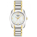  Shop Authentic Tissot T Wave Mother of Pearl Dial Two Tone Steel Strap Watch for Women - T023.210.22.117.00 - Luxxuri