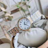  Shop Authentic Tissot Carson Lady White Dial Two Tone Steel Strap Watch For Women - T085.210.22.013.00 - Luxxuri