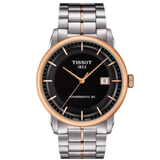  Shop Authentic Tissot Luxury Powermatic 80 Black Dial Silver Steel Strap Watch For Men - T086.407.22.051.00 - Luxxuri