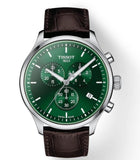  Shop Authentic Tissot Chrono XL Chronograph Classic Green Dial Brown Leather Strap Watch For Men - T116.617.16.091.00 - Luxxuri
