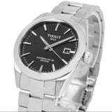  Shop Authentic Tissot Gentleman Powermatic 80 Silicium Black Dial Silver Steel Strap Watch For Men - T127.407.11.051.00 - Luxxuri
