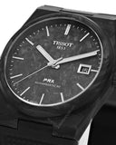  Shop Authentic Tissot PRX Powermatic 80 Carbon Black Dial Black Rubber Strap Watch for Men - T137.907.97.201.00 - Luxxuri