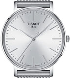  Shop Authentic Tissot Everytime Gent Silver Dial Silver Mesh Bracelet Watch for Men - T143.410.11.011.00 - Luxxuri