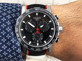  Shop Authentic Tissot Supersport Vuelta Special Edition Chrono Black Dial Black Nylon Strap Watch for Men - T125.617.17.051.01 - Luxxuri