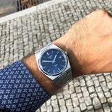  Shop Authentic Tissot T Classic PRX Blue Dial Silver Steel Strap Watch For Men - T137.410.11.041.00 - Luxxuri