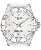  Shop Authentic Tissot Seastar 1000 Mother of Pearl White Dial White Rubber Strap Watch for Women - T120.210.17.116.00 - Luxxuri