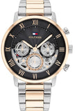  Shop Authentic Tommy Hilfiger Legend Chronograph Black Dial Two Tone Steel Strap Watch For Men - 1710570 - Luxxuri