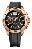  Shop Authentic Tommy Hilfiger Sport Multifunction Black Dial Black Rubber Strap Watch for Men - 1791145 - Luxxuri