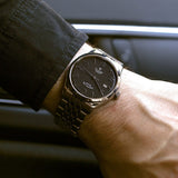  Shop Authentic Tudor 1926 Automatic Black Dial Silver Steel Strap Watch for Men - M91650-0002 - Luxxuri
