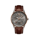  Shop Authentic Breitling Navitimer Automatic 41 Grey Dial Brown Leather Strap Watch for Men - U17326121M1P1 - Luxxuri