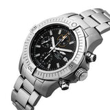 Shop Authentic Breitling Avenger Chronograph 45mm Black Dial Silver Steel Strap Watch for Men - A13317101B1A1 - Luxxuri